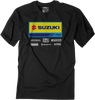 Factory Effex Suzuki 21 Racewear T-Shirt - Black - Xl 24-87426