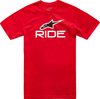 Ride 4.0 T-Shirt - Red/White/Black - Xl 1214-73112-321-Xl