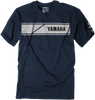 Factory Effex Yamaha Speed Block T-Shirt - Navy - Large 22-87224