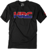 Factory Effex Honda Hrc T-Shirt - Black - Large 22-87324