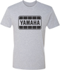 Yamaha Apparel Yamaha Retro T-Shirt - Gray/Black - 2Xl Np21S-M1966-2X