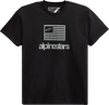 Flag T-Shirt - Black - 2Xl 12137262010Xxl