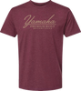 Yamaha Apparel Yamaha Racing Premium Built T-Shirt - Maroon - Medium Lem25S-M39-M