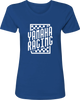 Yamaha Apparel Women'S Yamaha Racing Check T-Shirt - Blue - Small Np21S-L3112-S