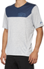 100% Airmatic Short-Sleeve Jersey - Gray/Midnight - Small 40014-00015