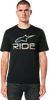 Ride 4.0 Csf T-Shirt - Camo Black - Large 1214-73114-10-L