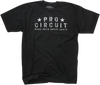 Pro Circuit Flag T-Shirt - Black - 3Xl 6411810-60