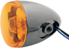 Chris Products Turn Signal - Black Nickel/Amber 8887A-Bn