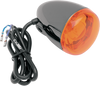 Chris Products Turn Signal - Black Nickel/Amber 8500A-Bn