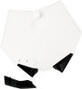 Acerbis Front Number Plate - White 2082020002
