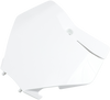 Acerbis Front Number Plate - White 2736270002