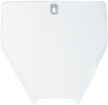 Acerbis Front Number Plate - '20 White 2732016811