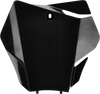 Acerbis Front Number Plate - Black 2872760001