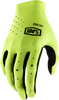 100% Sling Mx Gloves - Fluorescent Yellow - Small 10023-00005