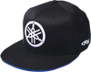 Factory Effex Yamaha Fork Flexfit Hat - Black/Royal - Small/Medium 17-88290
