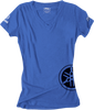 Factory Effex Women'S Yamaha T-Shirt - Royal Blue - Medium 17-87242