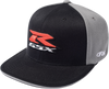 Factory Effex Gsx-R Flexfit Hat - Black/Gray - Small/Medium 15-88446