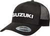 Factory Effex Suzuki Core Hat - Black - One Size 25-86402