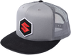 Factory Effex Suzuki Mark Snapback Hat - Black/Gray 18-86400