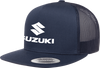 Suzuki Alpha Snapback Hat - Navy 28-86400