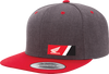 Factory Effex Honda Wedge Snapback Hat - Heather Gray/Red 27-86300