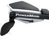 Powermadd Mirror - Star Series - Side View - Round - Standard - Fixed Mount/Folded-In - Black - Kit 34289