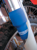 Schampa & Dirt Skins Fork Covers - 2 Mm Neoprene - Blue/White - 7.5" Standard Dsfrkseal11-2