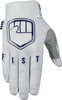 Fist Handwear Glove Strapped Grey Trackie 2X F-Gs-01433-2Xl