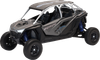 Polaris Rzr Pro R4 - 1:18 Scale - Matte Heavy Metal 58453A