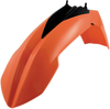 Acerbis Front Fender - Orange/Black 2082010237