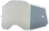 100% Accuri 2/Racecraft 2/Strata 2 Lens - Injected Silver 59091-00001