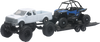 Pick Up W/ Polaris Rzr Xp1000 Eps - Black/White/Blue 50066