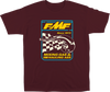 Fmf Metalworks T-Shirt - Maroon - Large Su24118901Mrnlg