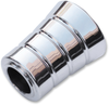 Accutronix Heel Spacer Eliminator - Grooved - Chrome Fl227-Tgc