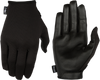 Thrashin Supply Co. Stealth Leather Palm Gloves - Black -Medium Slg-01-009