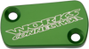 Works Connection Clutch Cover - Green 21-153