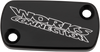 Works Connection Brake Cover - Billet - Black 21-116