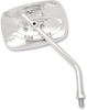 Mirror - "Ride Free" - Side View - Rectangle - M10 X 1.25 - Chrome - Right 20-31754A