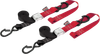 Powertye Mfg. Cam Tie-Downs - 1-1/2" X 6-1/2' - Black/Red 29621-S