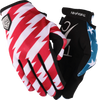 Thrashin Supply Co. Stars & Bolts Stealth Gloves - Red/Blue - Small Sv1-12-08