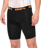 100% Crux Liner Shorts - Black - Us 32 40048-00002