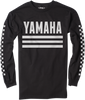 Factory Effex Yamaha Racer Long-Sleeve T-Shirt - Black - Medium 23-87212