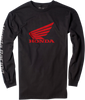 Factory Effex Honda Long-Sleeve T-Shirt - Black - Medium 17-87312