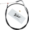 Barnett Black Vinyl Throttle Cable 101-30-30002