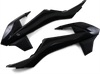 Ufo Radiator Covers - Black Kt04073-001