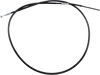 Motion Pro Black Vinyl Brake Cable - Rear - Hand - Honda 02-0356