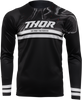 Thor Assist Banger Long-Sleeve Jersey - Black - Large