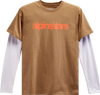 Stack Long-Sleeve T-Shirt - Sand/Warm Red - 2Xl 12137130023312X