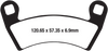 Ebc Sintered "R" Brake Pads Fa656R