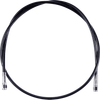 Universal Xr Brake Line - 42" - Black W/ Chrome Fittings Sbc0500-42